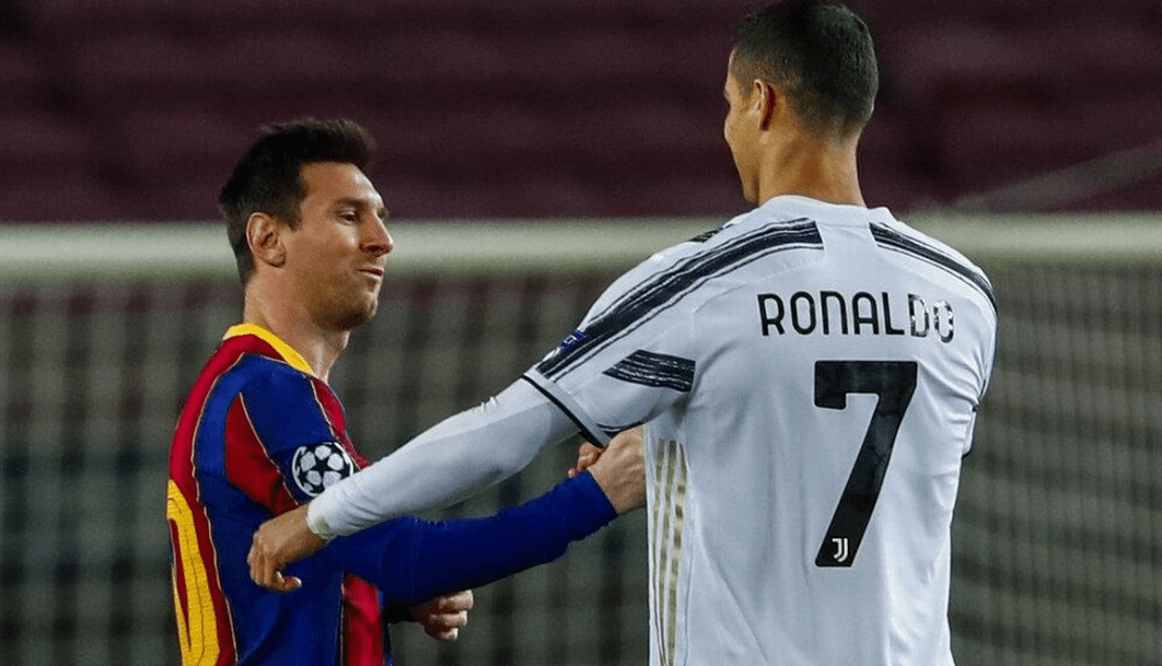 Lionel Messi dan Cristiano Ronaldo yang Saling Bantu