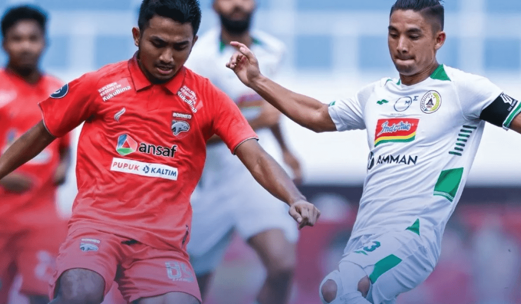 Borneo FC vs PSS Sleman Berakhir Tanpa Pemenang