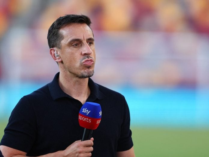 gary neville sebut arsenal tidak akan juara klasemen liga inggris