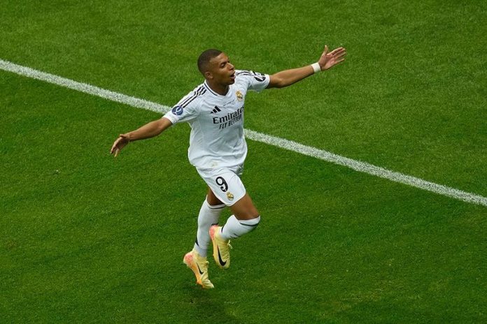 gol mbappe madrid