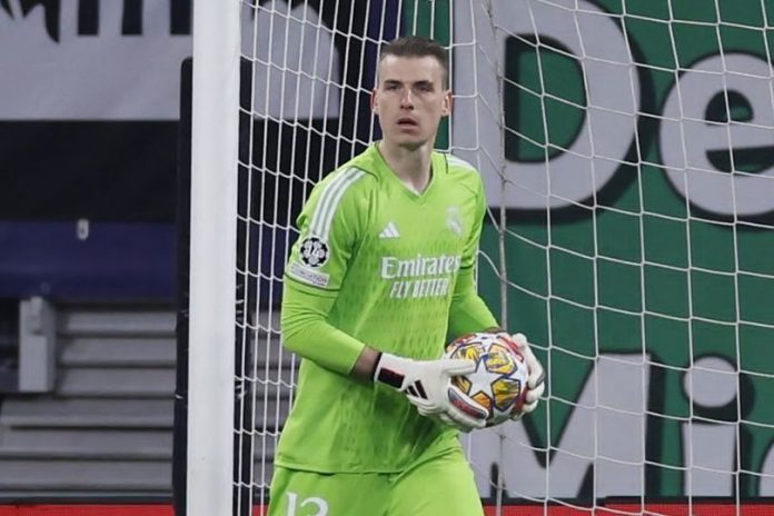 kontrak pemain andriy lunin bakal habis di real madrid