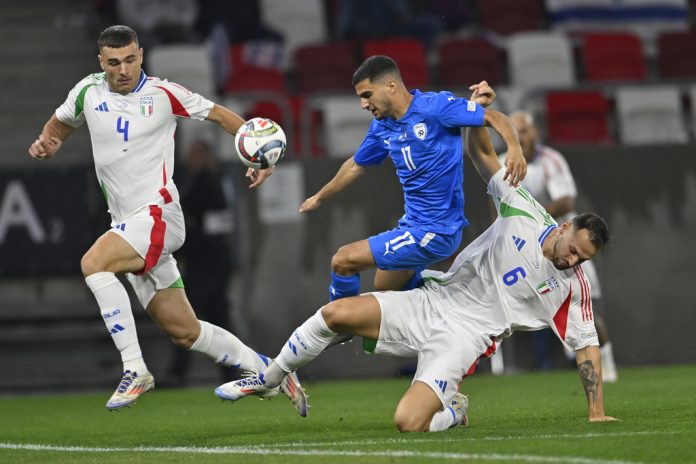 uefa italia israel