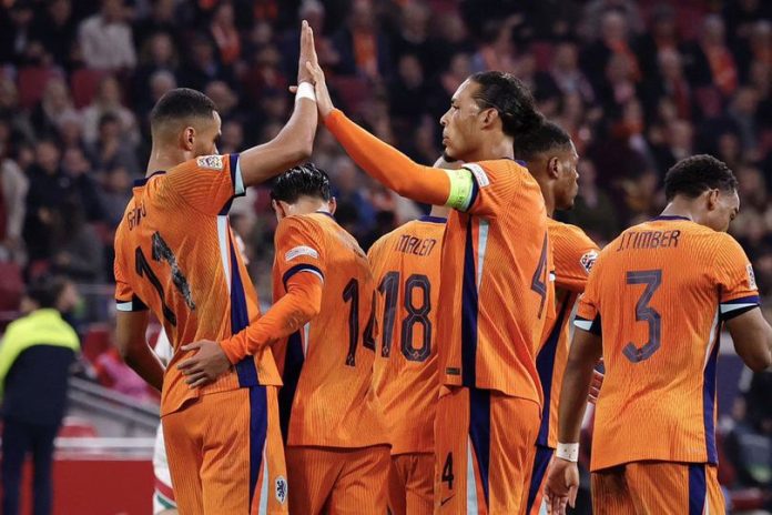 belanda spanyol nations league