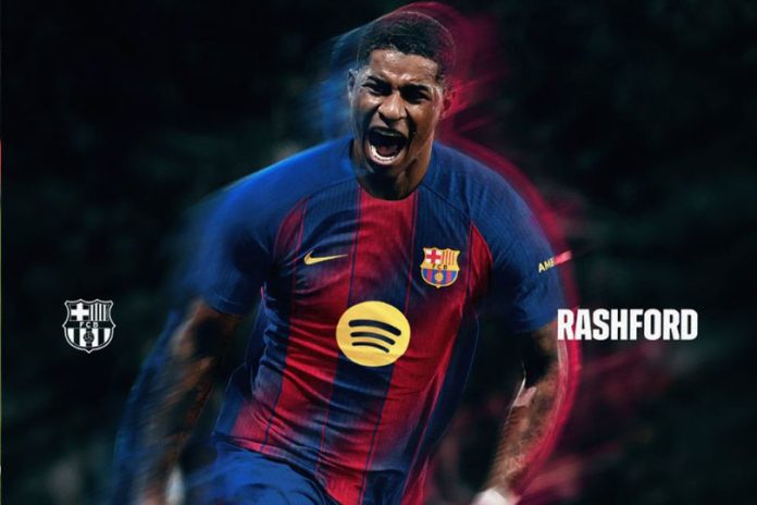 barcelona marcus rashford