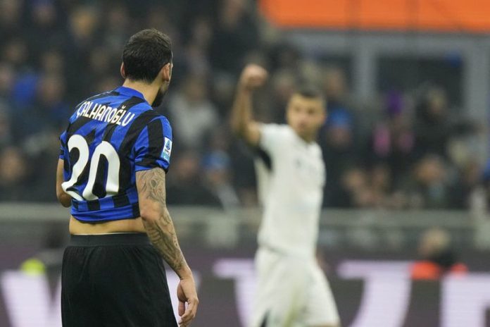 hakan calhanoglu inter milan