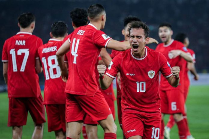 ranking timnas indonesia
