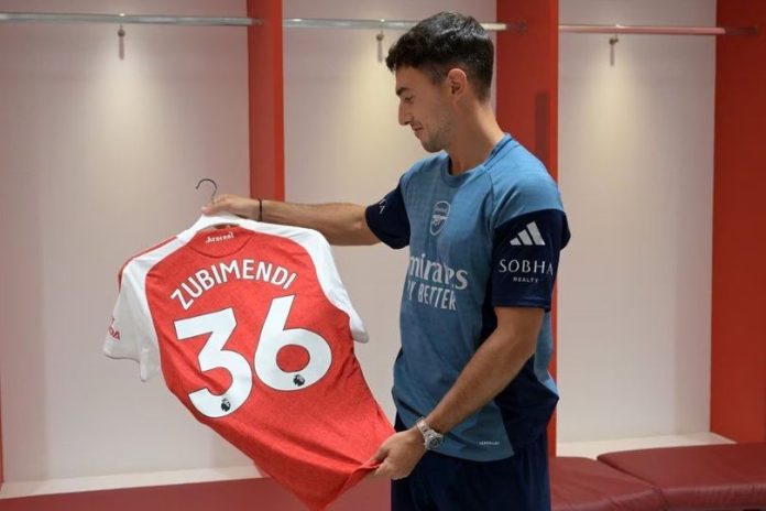 zubimendi arsenal