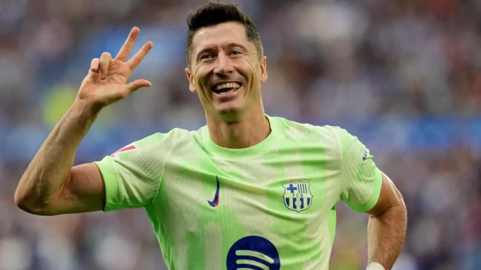 kontrak lewandowski di barcelona