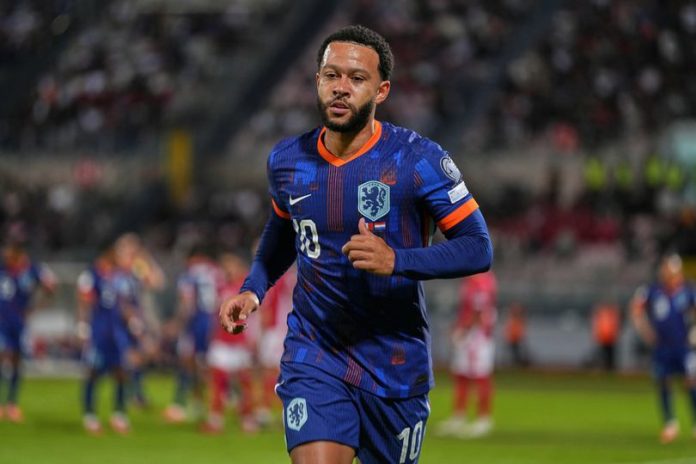 memphis depay timnas belanda