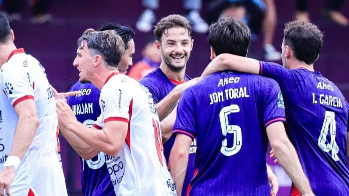 hasil persik bali united