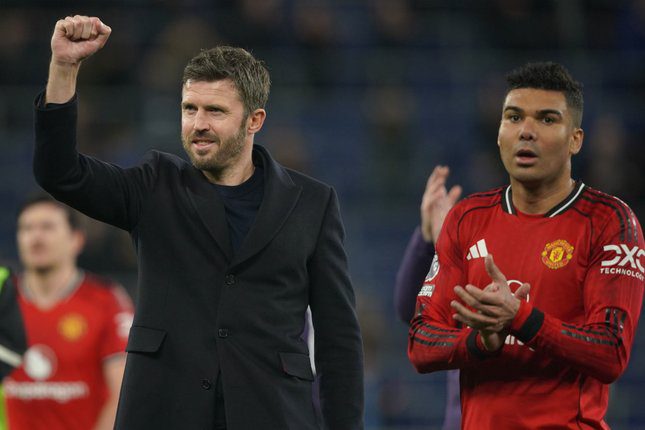 old trafford michael carrick