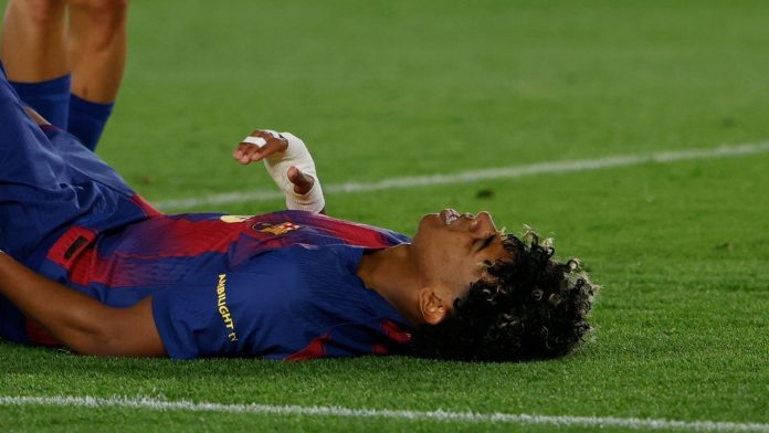 Barcelona tanpa Lamine Yamal