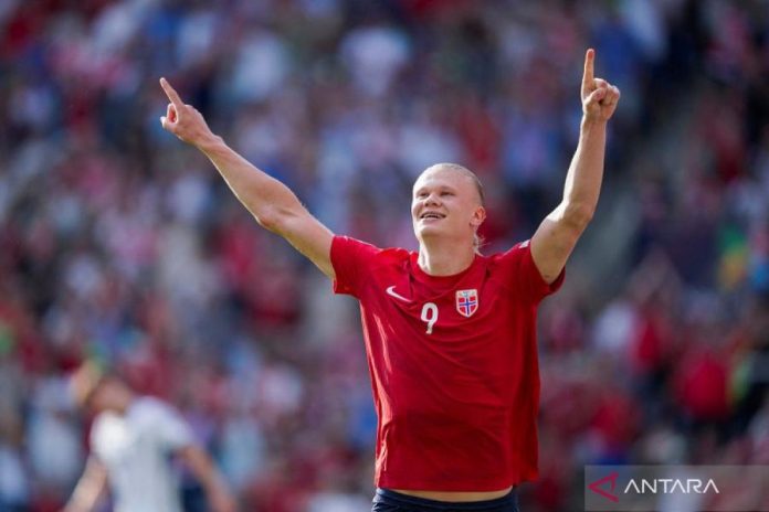 Erling Haaland bangga jalani debut di Piala Dunia bersama timnas Norwegia