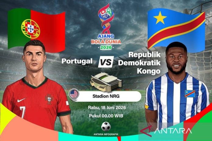 Portugal vs Kongo: Ronaldo Jadi Sorotan, Kongo Usung Semangat Lumumba