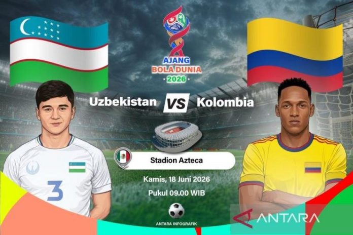 Duel Uzbekistan vs Kolombia: Khusanov dan Diaz Masuk Susunan Starter