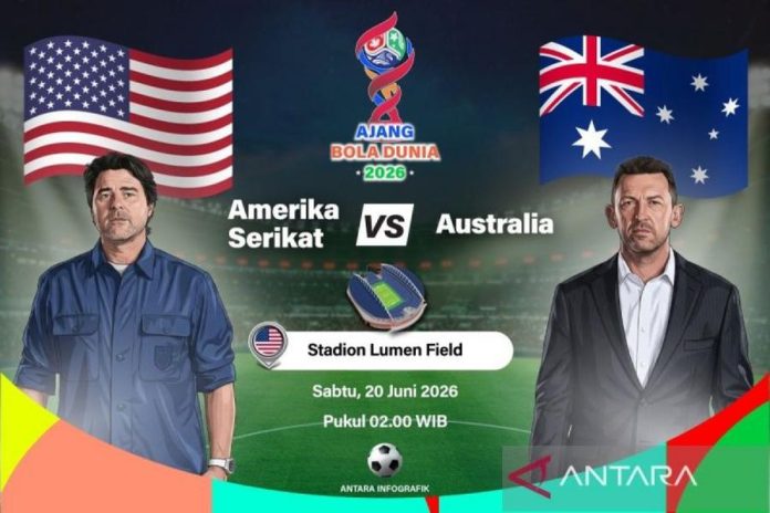 Pratinjau Amerika Serikat vs Australia: Adu transisi permainan dan ketajaman lini depan
