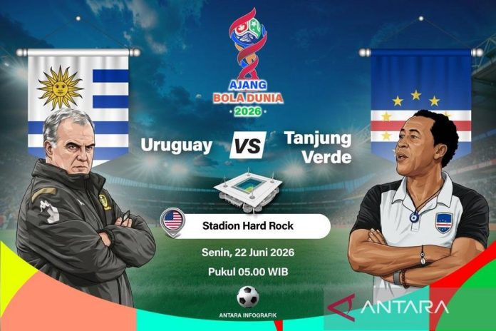 Uruguay vs Tanjung Verde: Darwin Nunez Mulai dari Bangku Cadangan dalam Susunan Pemain