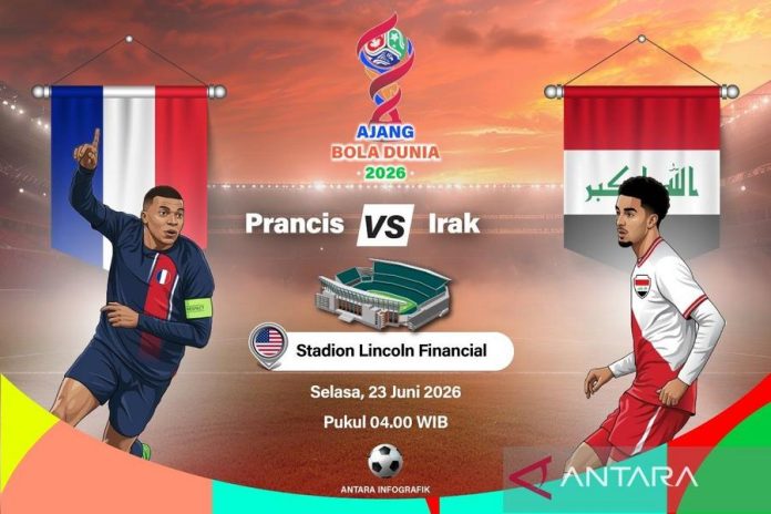Prancis vs Irak: Les Bleus Bidik Kemenangan untuk Amankan Tiket 32 Besar