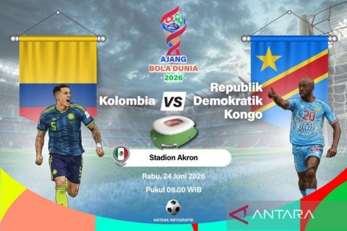 Kolombia Vs Kongo di Grup K: Adu Strategi Jadi Sorotan pada Laga Krusial