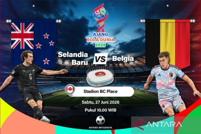 Selandia Baru Vs Belgia: Kedua Tim Turunkan Formasi 4-2-3-1 dalam Susunan Starter