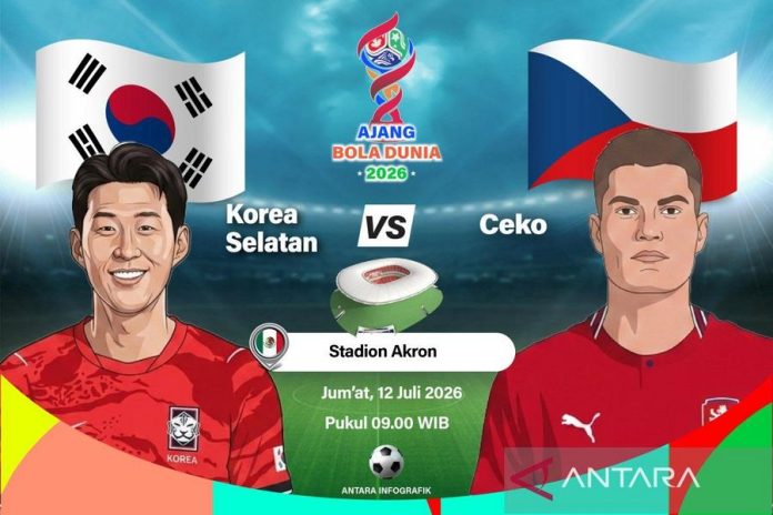 Susunan Pemain Korea Selatan vs Ceko di Grup A: Daftar Pemain Inti Kedua Tim