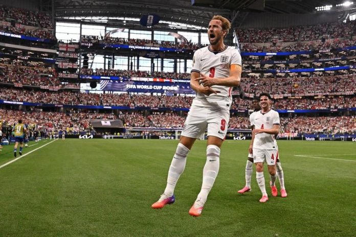 Harry Kane Jadi Motor Kemenangan Inggris atas Kroasia dengan Skor Akhir 4-2