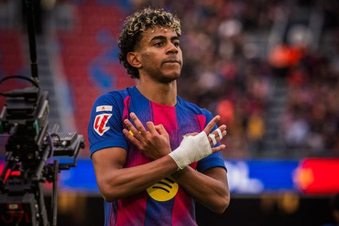 Lamine Yamal Raih Penghargaan Pemain Utama Liga Spanyol untuk Musim Ini Lamine Yamal Raih Penghargaan Pemain Utama Liga Spanyol untuk Musim Ini