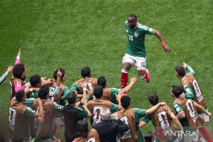 Julian Quinones Ungkap Rasa Bahagia Usai Cetak Gol Pertama di Piala Dunia 2026 Julian Quinones Ungkap Rasa Bahagia Usai Cetak Gol Pertama di Piala Dunia 2026