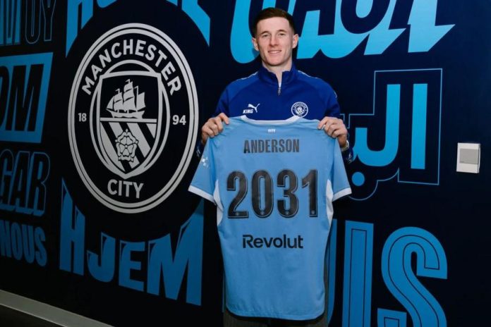Elliot Anderson Resmi Menjadi Pemain Manchester City, Klub Umumkan Transfer