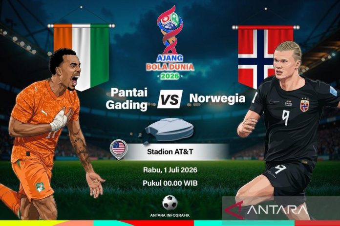Norwegia Vs Pantai Gading: Haaland Jadi Faktor Kunci untuk Menaklukkan Si Gajah