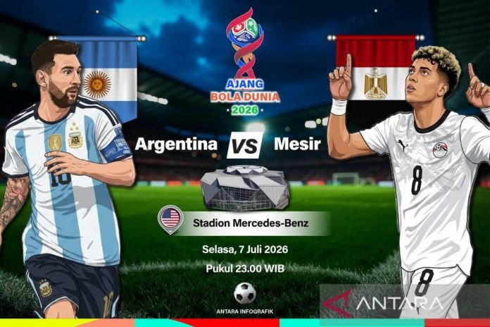 Susunan Pemain Argentina Vs Mesir: Lionel Messi Berduel dengan Mohamed Salah Susunan Pemain Argentina Vs Mesir: Lionel Messi Berduel dengan Mohamed Salah