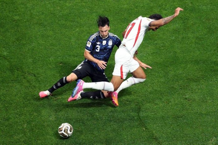 Inggris dan Argentina Tampil Ketat di Babak Pertama, Kedudukan Belum Berubah 0-0