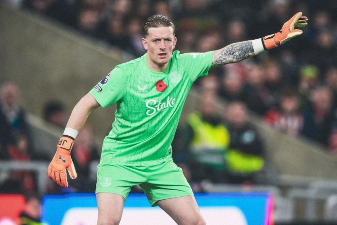Jordan Pickford Catat Rekor Penampilan Terbanyak Pemain Inggris di Piala Dunia