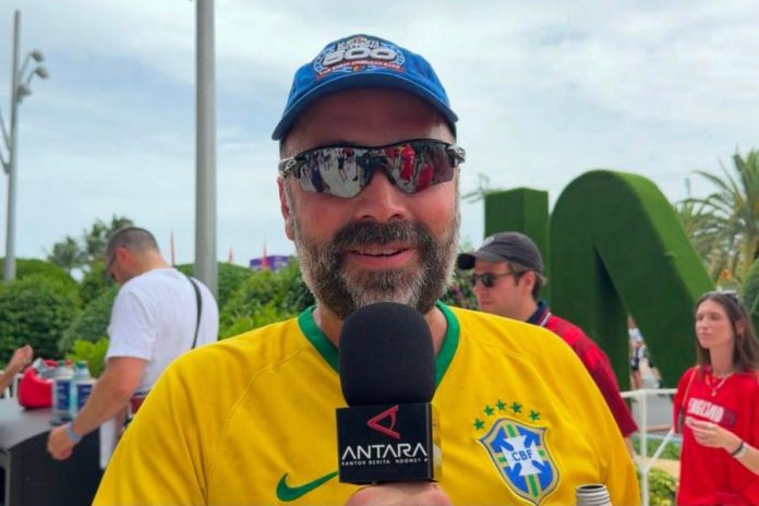 Di Miami, Suporter Meksiko dan Brasil Menyatakan Dukungan kepada Norwegia