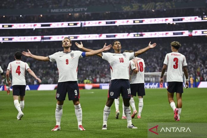 Inggris Kalahkan Meksiko dalam Pertandingan yang Diwarnai Drama Lima Gol