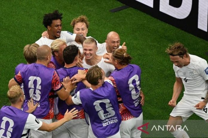 Haaland Minta Norwegia Menikmati Setiap Momen Usai Lolos ke Babak 16 Besar