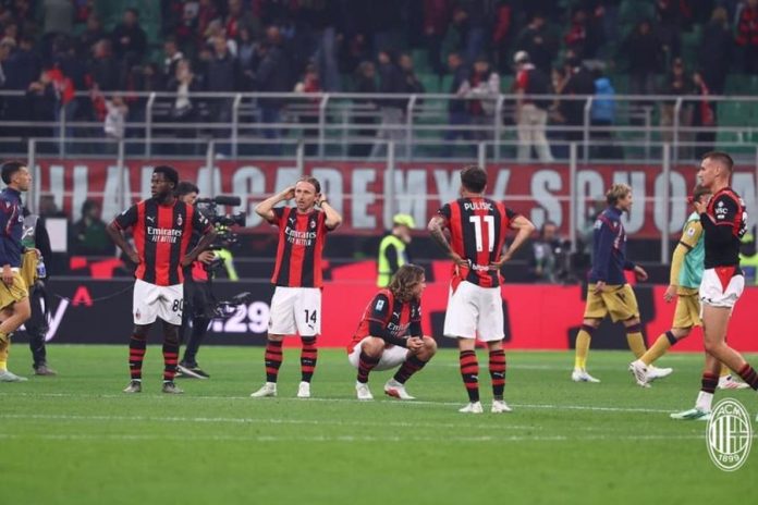 AC Milan Takluk 2-4 dari Bologna setelah Kebobolan Tiga Gol pada Babak Kedua