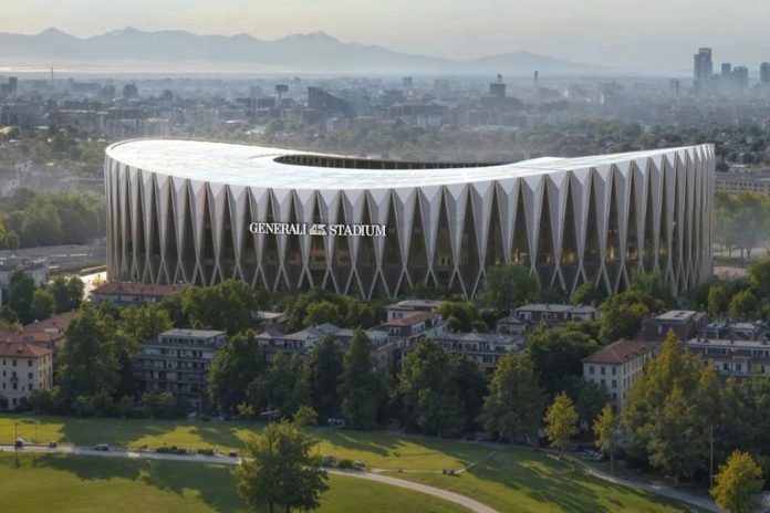 Inter dan AC Milan memperkenalkan stadion baru mereka, Generali Stadium